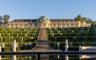 Spaziergang im Park Schloss Sanssouci